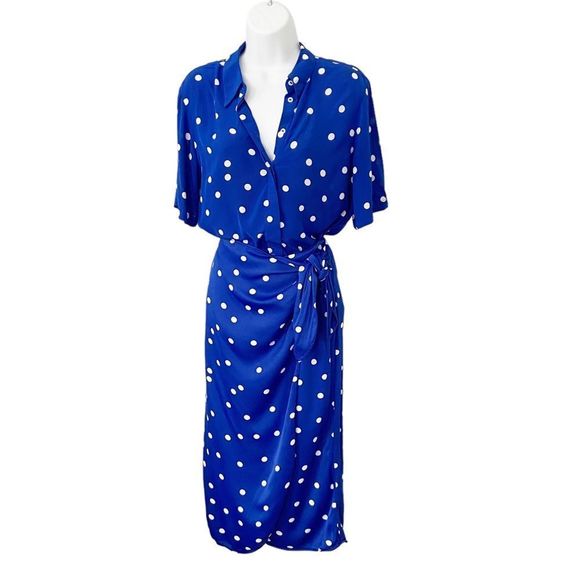 & Other Stories Polka Dot Set Skirt and Button Up Shirt size 4 - Picture 1 of 11